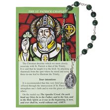 CHAPLET OF ST. PATRICK WITH CARD